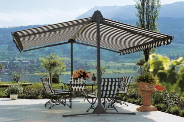 Тенти для дачі — види тентових матеріалів і тканин