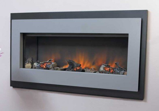 Каміни електричні з ефектом живого полумя   настінні, вбудовані і автономні