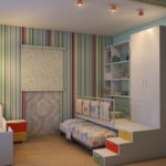 Дизайн дитячої кімнати для двох хлопчиків різного віку