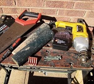 Розкладний стіл для пікніка своїми руками — креслення