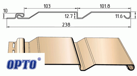 Розміри сайдинга для фасаду