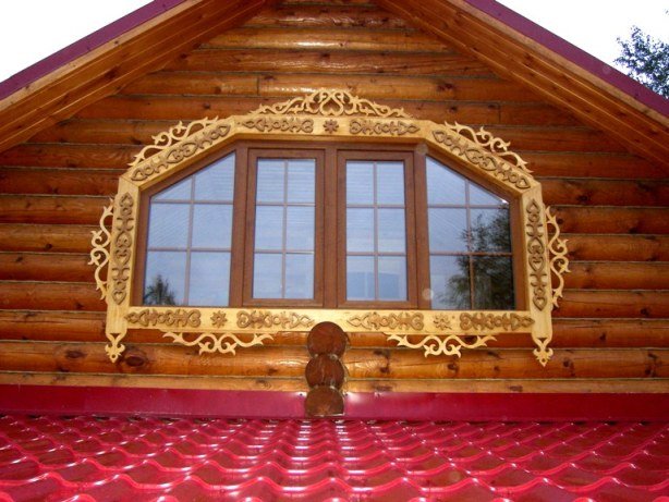 Трафарет для наличників на вікна своїми руками   виготовлення та встановлення