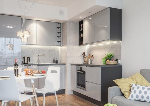 Виступ в кутку кухні