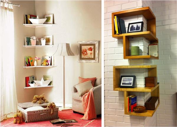 Як зробити полицю на стіну своїми руками з дерева і скла?