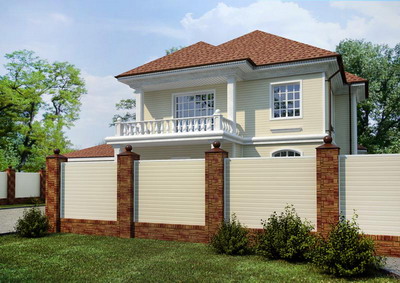 Паркан із сайдинга – практичне і цікаве рішення Паркан із сайдинга – практичне і цікаве рішення