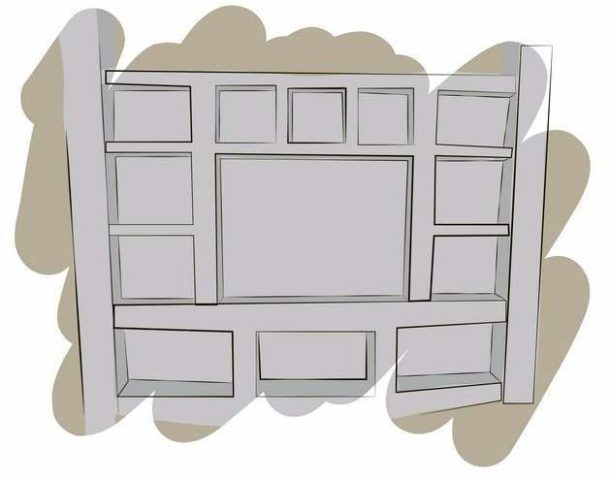 Як зробити полиці з гіпсокартону своїми руками (відео)