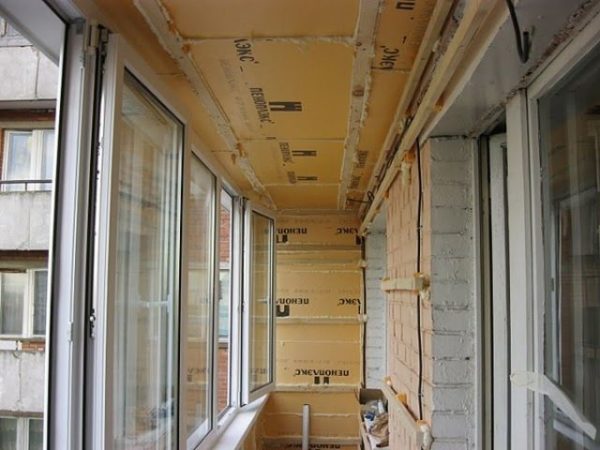 Утеплення балкона Піноплекс – всі секрети самостійного проведення робіт