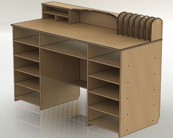 Як зробити письмовий стіл: ідеї, креслення з розмірами, покрокова інструкція, фото і відео