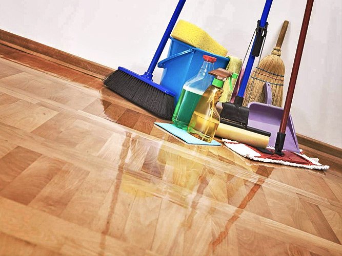 Як почистити паркет від бруду в домашніх умовах
