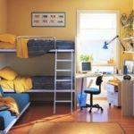 Дизайн дитячої кімнати для двох хлопчиків різного віку