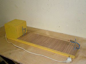 Виготовлення верстата для різання пінопласту ніхромової дротом