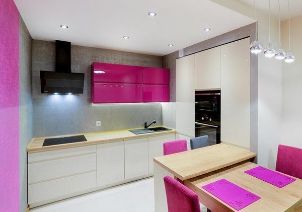 Виступ в кутку кухні