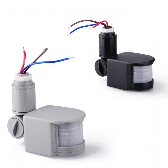 Датчики руху для включення світла   принцип роботи, підключення та регулировк