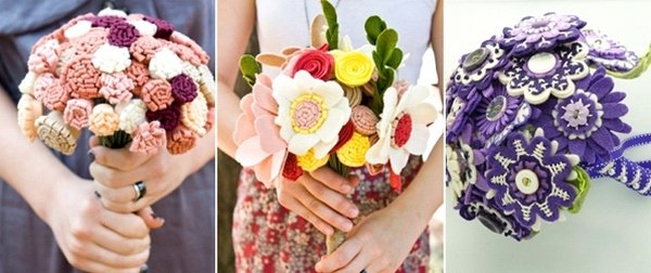 Весільний букет своїми руками: стильно та просто