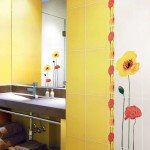 Фото дизайну ванної кімнати в жовтих тонах Фото дизайну ванної кімнати в жовтих тонах