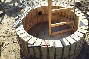 Як побудувати тандир з цегли: технологія кладки і схема установки з фото