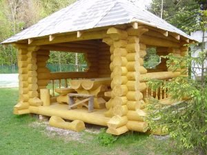 Будуємо альтанку своїми руками просто і красиво: докладний проект з описом, розмірами і фото