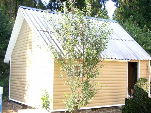 Можна використовувати сайдинг для лазні Можна використовувати сайдинг для лазні