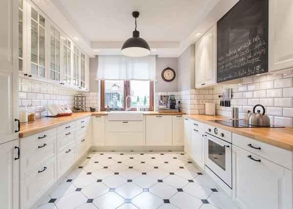 Виступ в кутку кухні