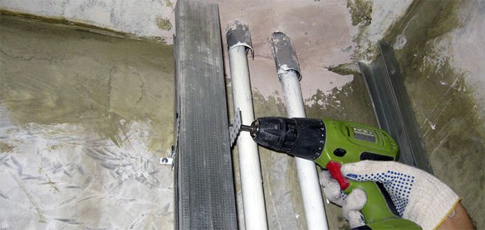 Короб з гіпсокартону в туалеті: монтаж і як зробити своїми руками?