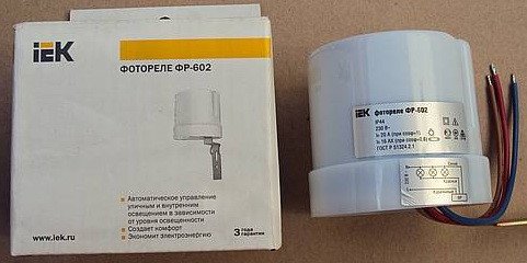 Фотореле для вуличного освітлення   підключення своїми руками, установка і схема