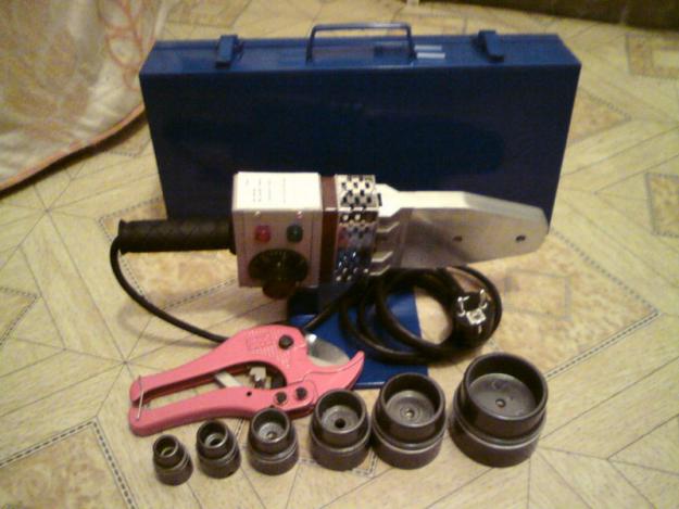 Пайка пластикових труб, для опалення та водопроводу своїми руками