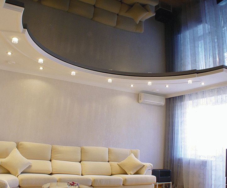 Стелі натяжні для прикраси залу, фото