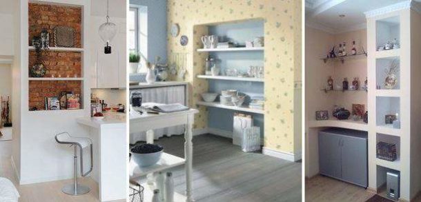 Гіпсокартон в інтерєрі квартири: конструкції на стінах і стелі 10 фото