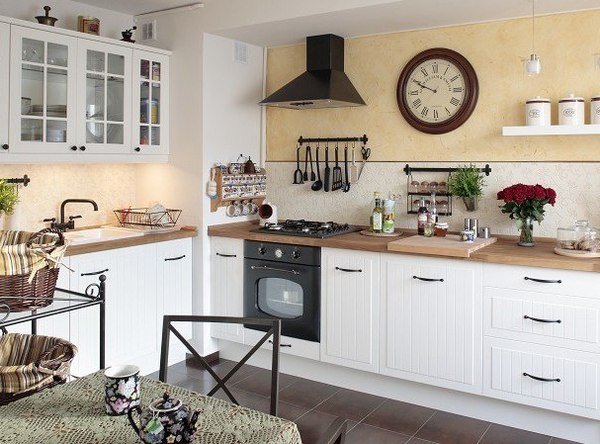 Виступ в кутку кухні