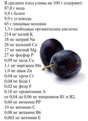 Якими корисними і шкідливими властивостями володіє зливу: особливості і сфери застосування