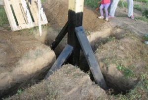 Стовп для електрики на дачі: ціна, правила установки і підключення