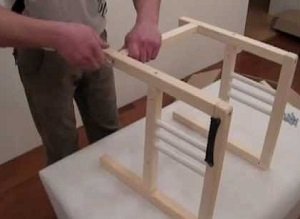 Як зробити стільчик для годування своїми руками