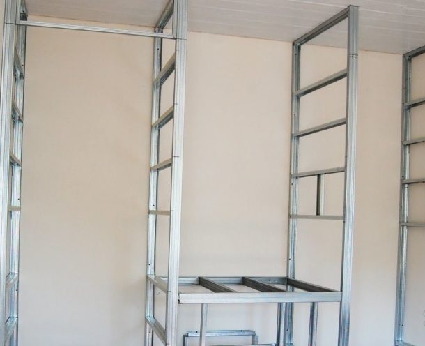 Як зробити вбудований шафа купе з гіпсокартону своїми руками (відео)