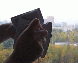 Магнітна щітка для миття вікон або секрет швидкої і безпечної чищення скла