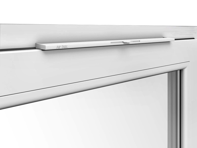 Припливний клапан на пластикові вікна: 3 види пристроїв і одна технологія установки