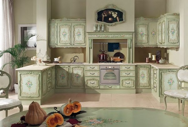 Інтерєр кухні в стилі прованс: ідеї по оформленню дизайну, фото