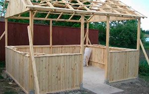 Як швидко і дешево зробити альтанку для дачі своїми руками: покрокова інструкція, фото і відео