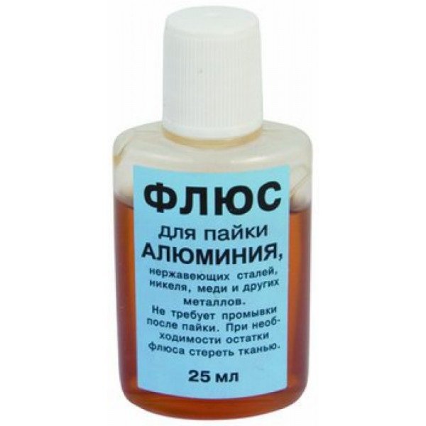 Паяння алюмінієвих проводів за допомогою флюсу   в домашніх умовах