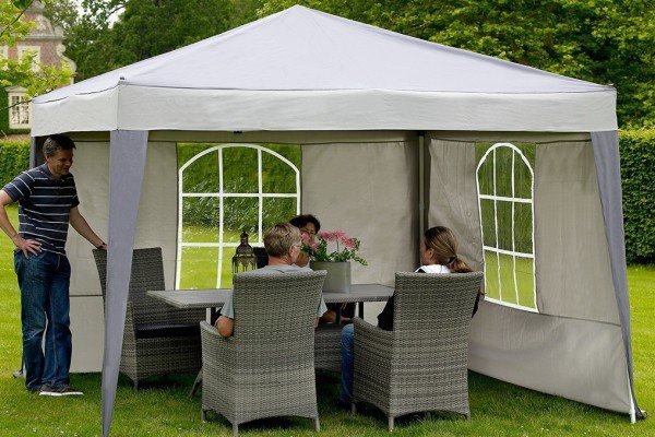 Будуємо намет для дачі своїми руками: покроковий майстер клас і відео