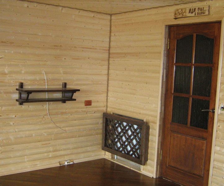 Блок хаус фото внутрішніх оздоблень