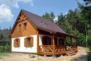 Ганок в деревяному будинку: будуємо своїми руками