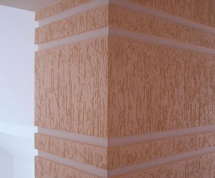 Декоративна штукатурка короїд фото