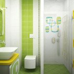 Фото дизайну ванної кімнати в зелених тонах Фото дизайну ванної кімнати в зелених тонах