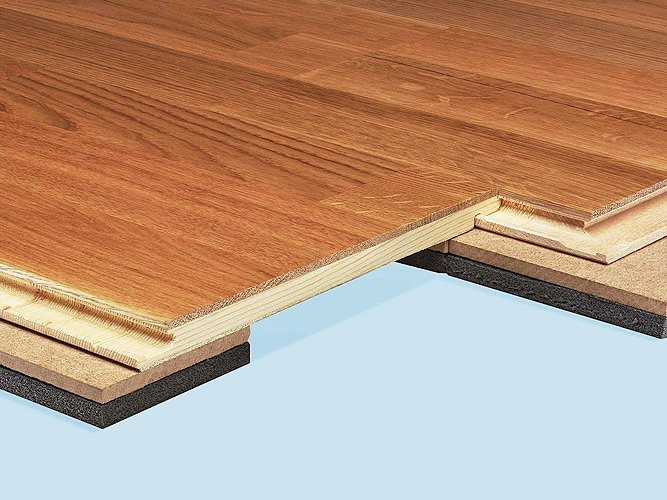 Опис процесу укладання паркетної дошки на деревяну підлогу