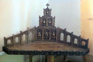 Як зробити кутову полицю для ікон своїми руками: креслення з розмірами, покрокове відео керівництво