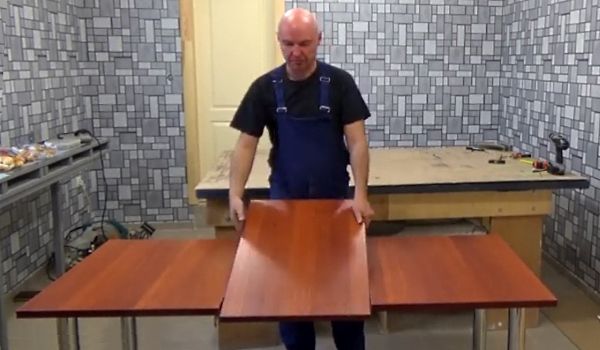 Розкладний стіл своїми руками — креслення та інструкція з фото