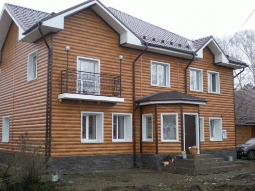 Металлосайдінг під дерево – краса і довговічність Металлосайдінг під дерево – краса і довговічність