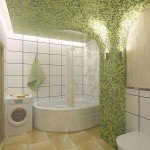Фото дизайну ванної кімнати 3 кв. м.