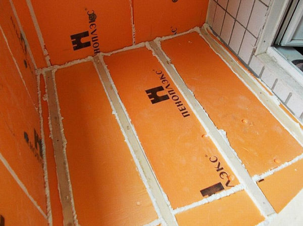 Утеплення балкона Піноплекс – всі секрети самостійного проведення робіт