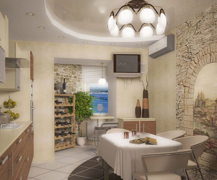 Декоративна штукатурка на кухні: дивимося фото